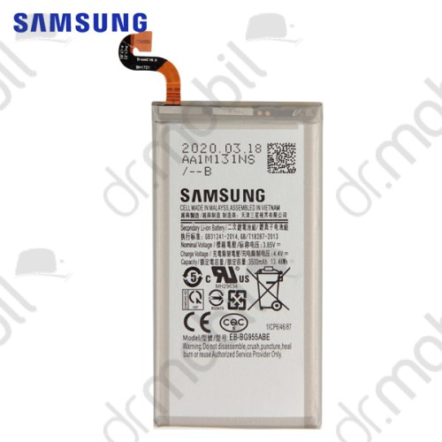 Akkumulátor Samsung Galaxy S8 Plus (SM-G955) 3500mAh Li-iON EB-BG955ABE / ABA